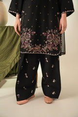 ZARQA EMBROIDERED 3PC (FARSHI)