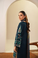 SAJJAL EMBROIDERED 3PC (FARSHI)