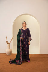 ROOHI EMBROIDERED 3PC (SHAWL)