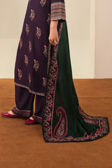 ROOHI EMBROIDERED 3PC (SHAWL)