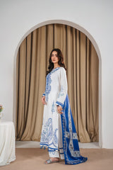 FANA EMBROIDERED 3PC (SHAWL)