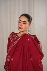 KESAR EMBROIDERED 3PC (FARSHI)