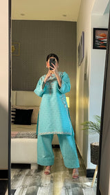LAYLA EMBROIDERED 2PC (FARSHI)