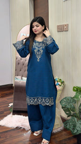 ZIMAL EMBROIDERED 2PC (FARSHI)