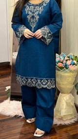ZIMAL EMBROIDERED 2PC (FARSHI)