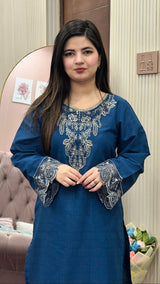 ZIMAL EMBROIDERED 2PC (FARSHI)