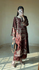 LIBAS EMBROIDERY 2PC (PLAZO)