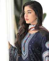 DASTAAN EMBROIDERY 3PC