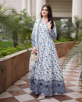 KAINAAT PRINTED 2PC MAXI (MAXI + DUPATTA)