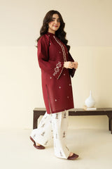 ZARF EMBROIDERY 2PC (FARSHI)Dhanak
