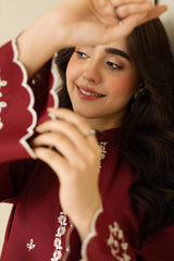 ZARF EMBROIDERY 2PC (FARSHI)Dhanak