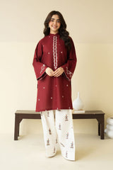 ZARF EMBROIDERY 2PC (FARSHI)Dhanak
